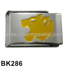 BK286 - Webbing Belt With Leopard Logo